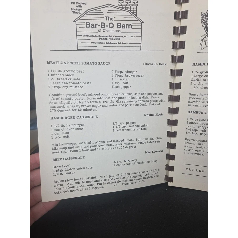 Meadowbrook Manor Residential Facility Cookbook Clemmons, NC‎